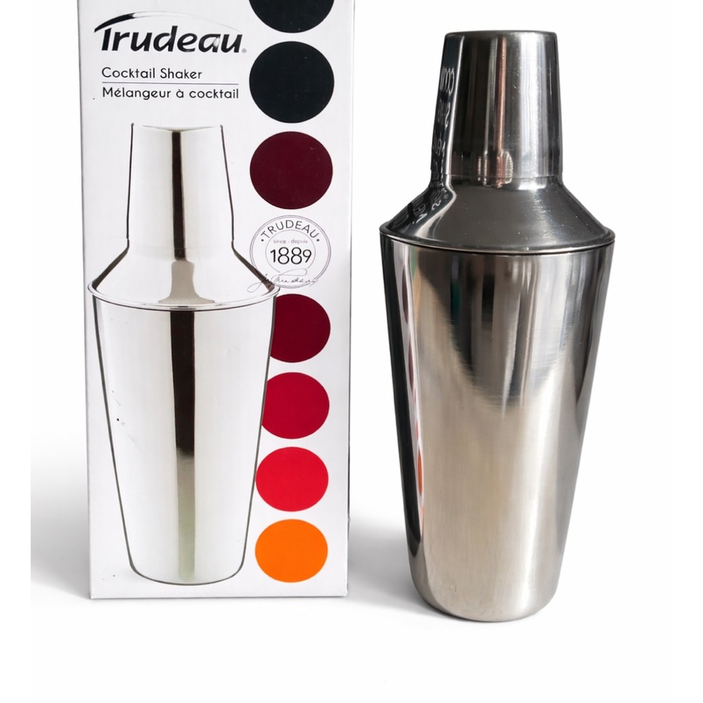 Trudeau Sleek Stainless Steel Cocktail Shaker